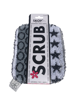 Skoy Scrub 2PK - Monochromatic Assorted Design