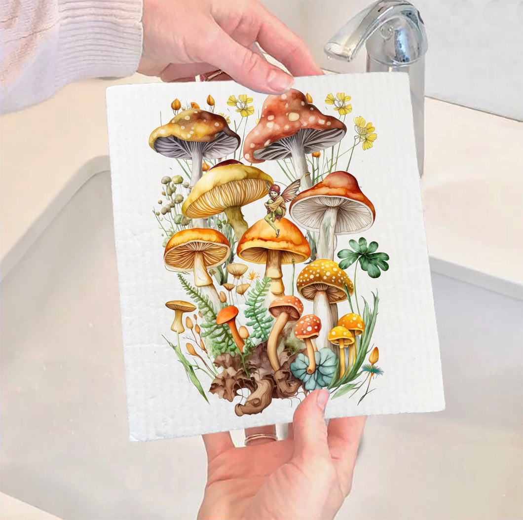 MUSHROOM - SWEDISH DISHCLOTH