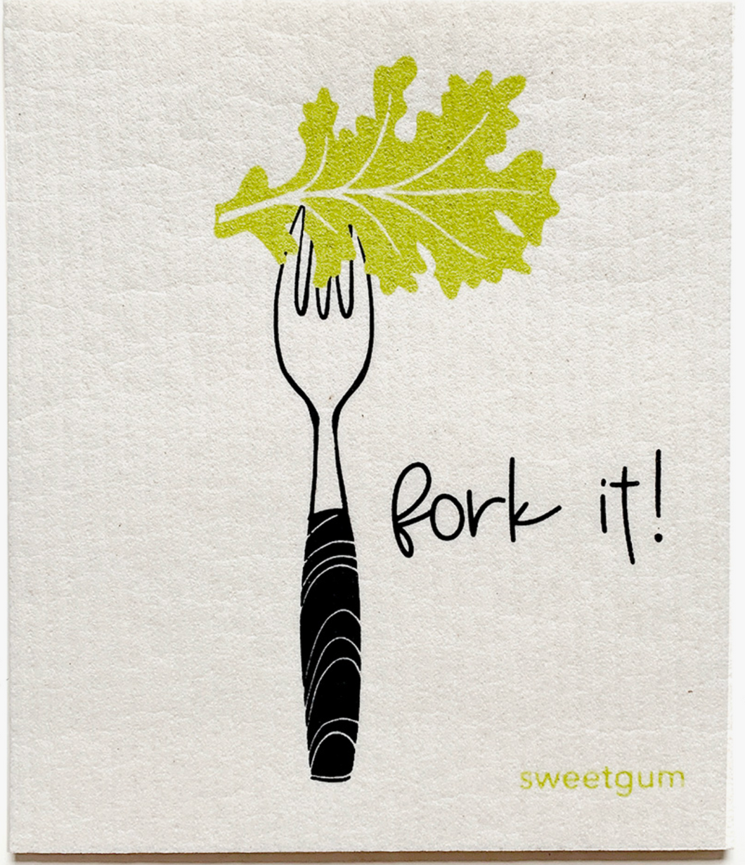 FORK IT - SWEDISH DISHCLOTH