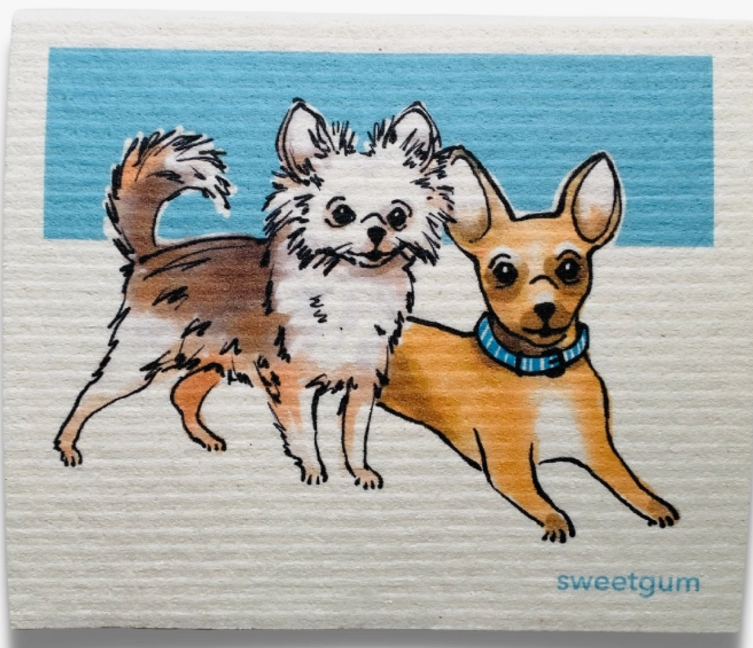 DOG - CHIHUAHUA - SWEDISH DISHCLOTH