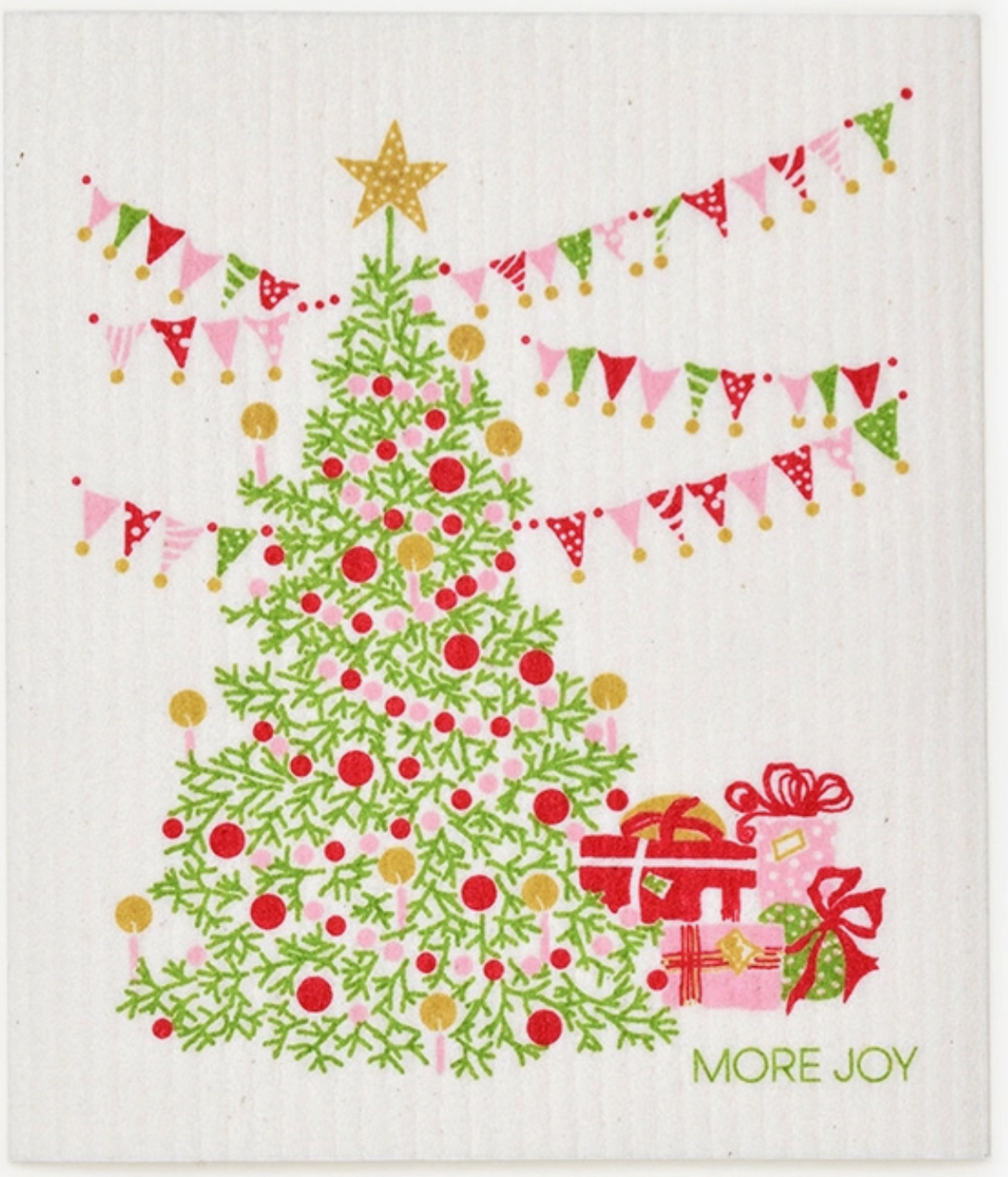 CHRISTMAS TREE - SWEDISH DISHCLOTH