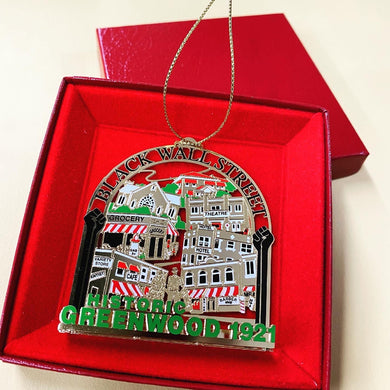 Tulsa Ornament / Souvenir - Historic Black Wall Street 2021