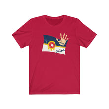 Tulsa Flag Jeep Wave Unisex Jersey Short Sleeve Tee