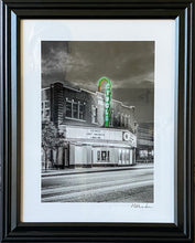 Tulsa Landmarks Artwork Black & White with a Touch of Color 10x13 Prints in Black Frame