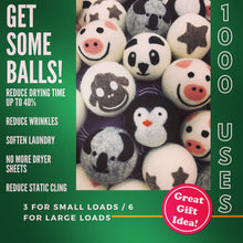 WOOL DRYER BALLS - ECO-FRIENDLY!!! Mix or Match $4.60 each ball