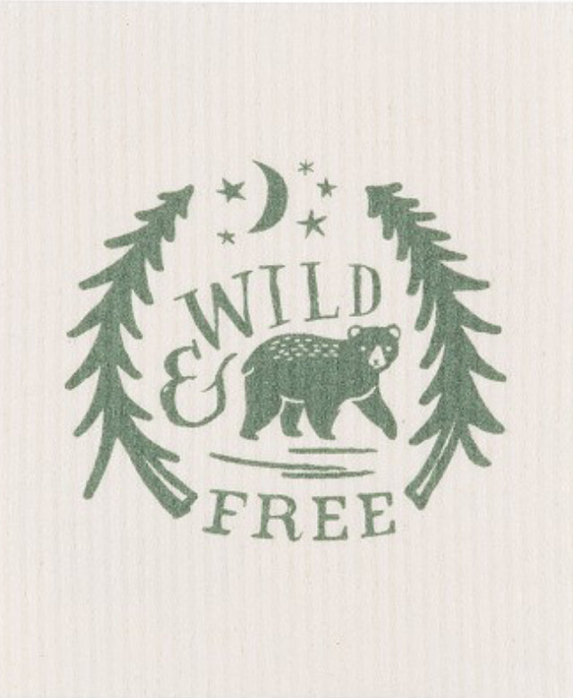 WILD & FREE - SWEDISH DISHCLOTH