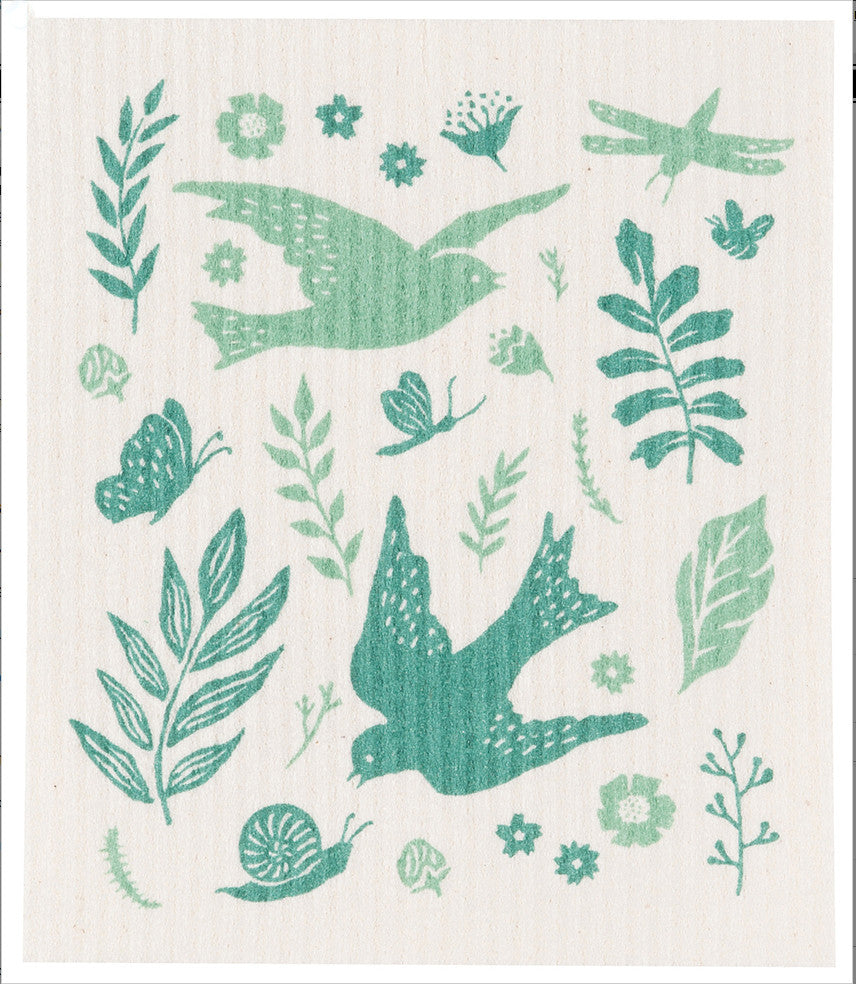 MEADOWLARK SWEDISH DISHCLOTH