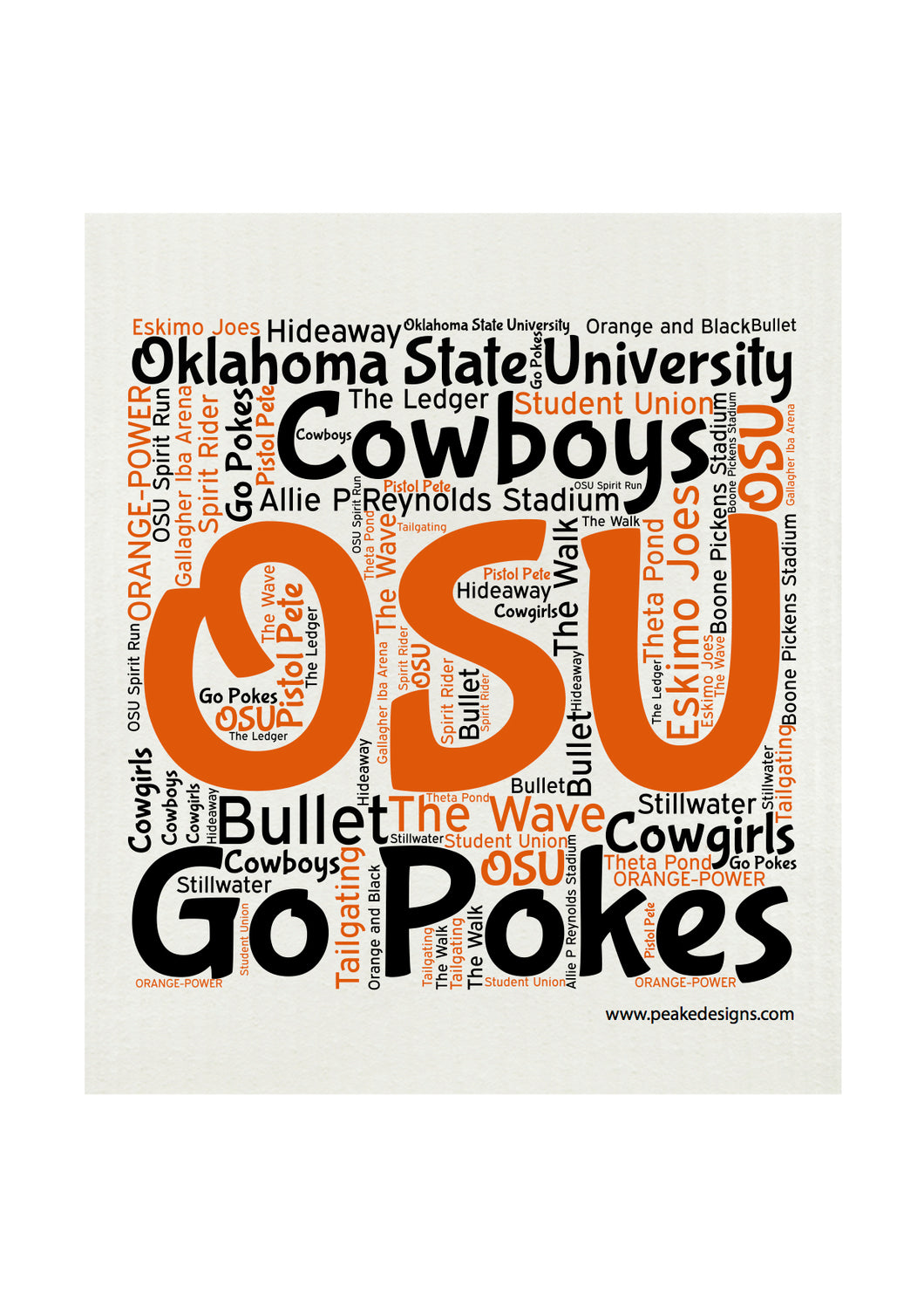OSU SWEDISH DISHCLOTH