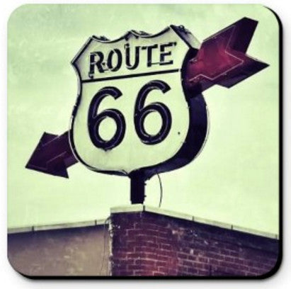 COASTER - ROUTE 66 ARROW SIGN