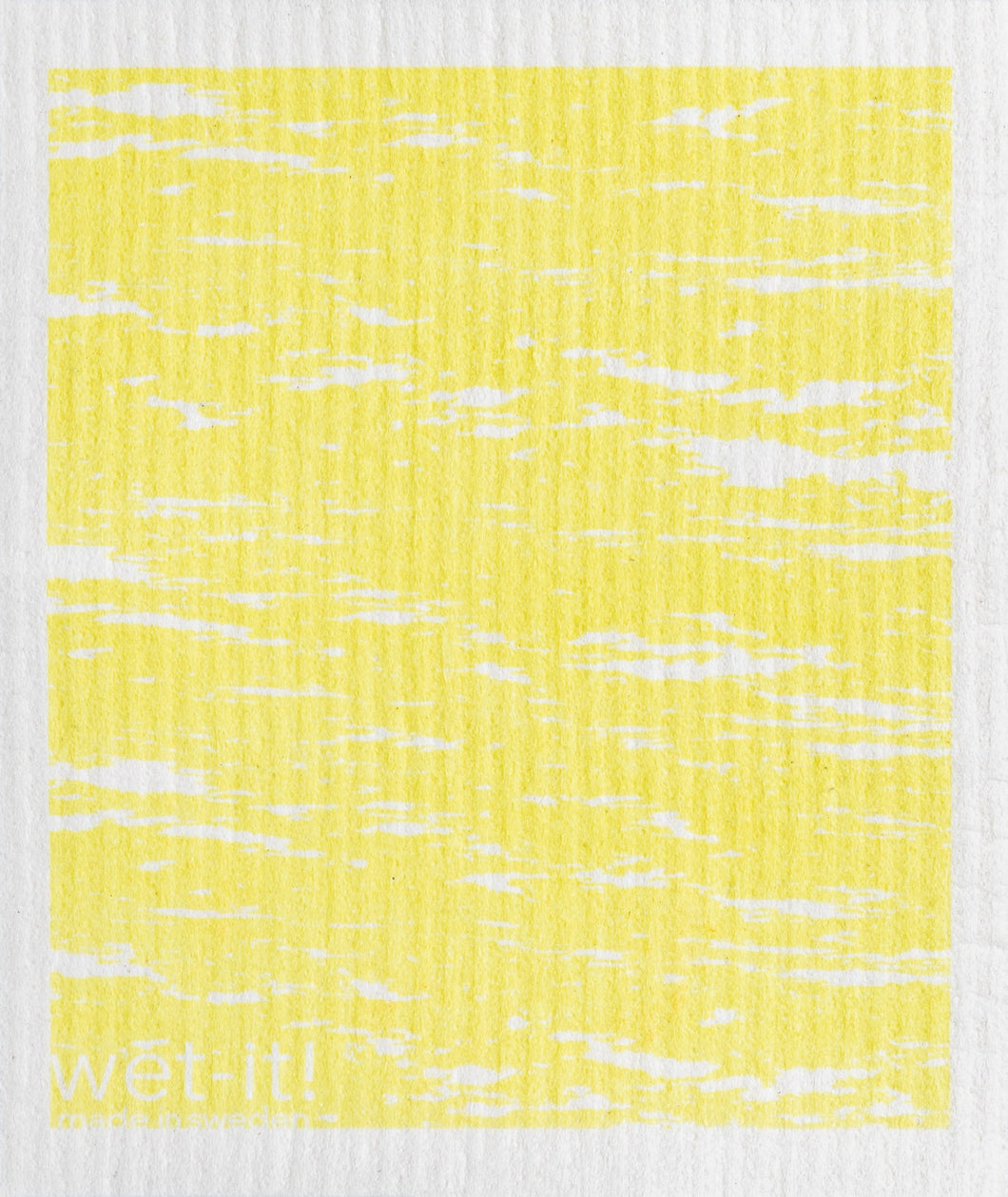 WAVES YELLOW - SWEDISH DISHCLOTH