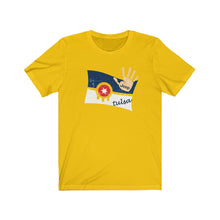 Tulsa Flag Jeep Wave Unisex Jersey Short Sleeve Tee