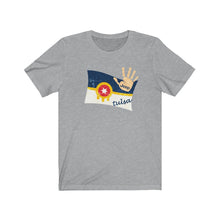 Tulsa Flag Jeep Wave Unisex Jersey Short Sleeve Tee