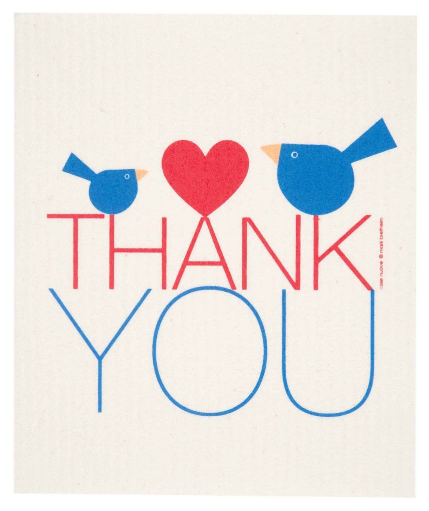 THANK YOU - SWEDISH DISHCLOTH