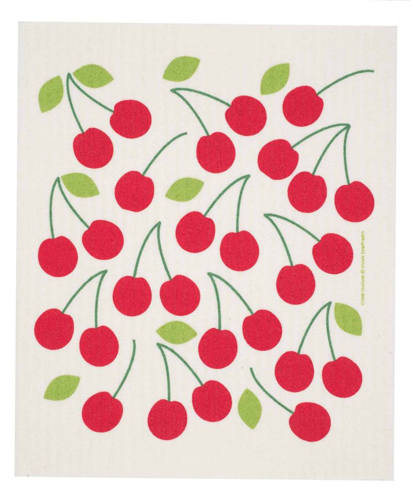 CHERRIES - SWEDISH DISHCLOTH
