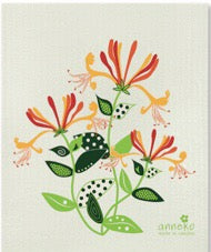 HONEYSUCKLE- SWEDISH DISHCLOTH