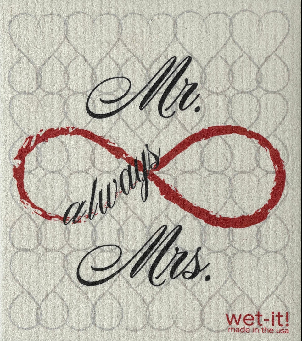MR. & MRS. - SWEDISH DISHCLOTH