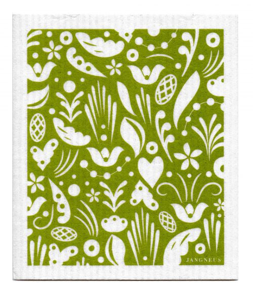 DALA GREEN - SWEDISH DISHCLOTH