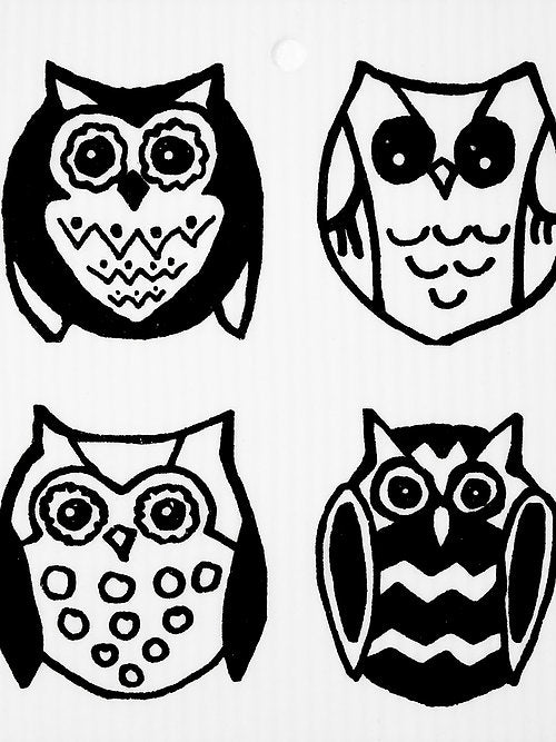 OWLS - SWEDISH DISHCLOTH