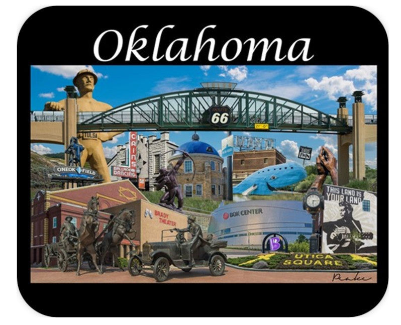 MOUSEPAD - OKLAHOMA COLLAGE