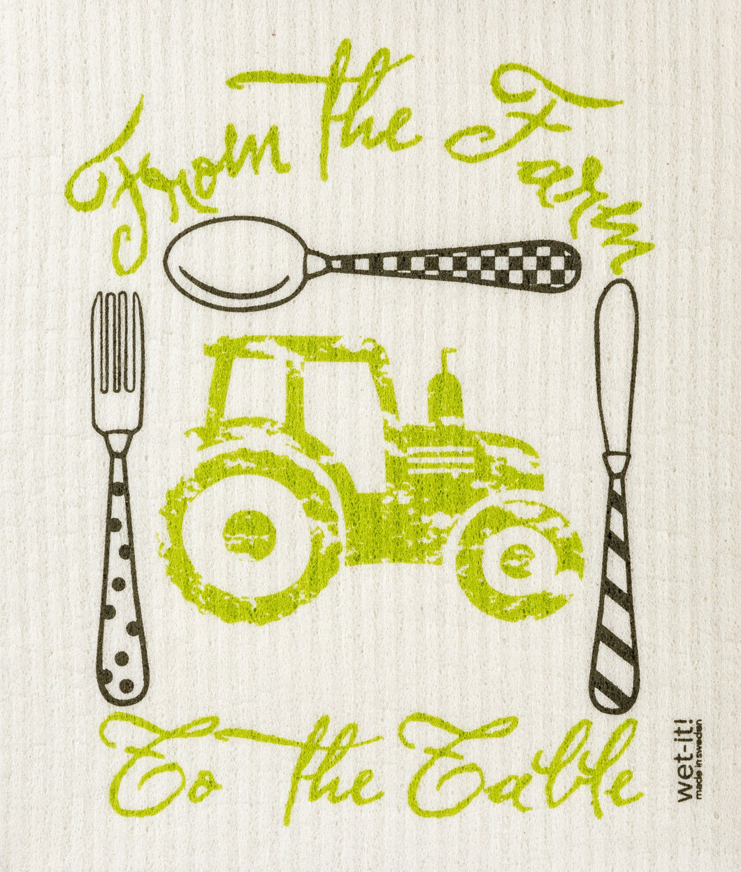 FARM TO TABLE - SWEDISH DISHCLOTH