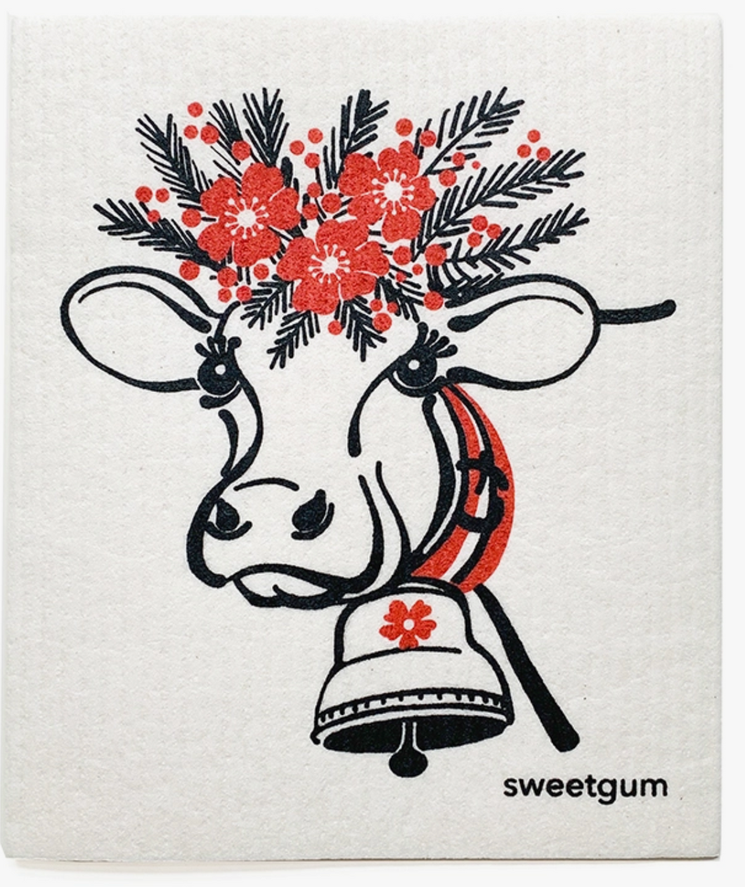 COW - HAPPY COW - SWEDISH DISHCLOTH