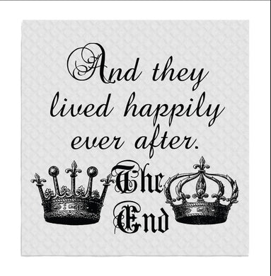 HAPPILY EVER AFTER - SWEDISH DISHCLOTH