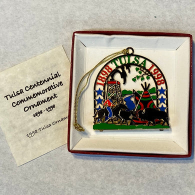 Tulsa Ornament / Souvenir - Tulsa's Centennial