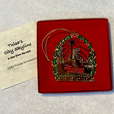 Tulsa Ornament / Souvenir - Tulsa Skyline
