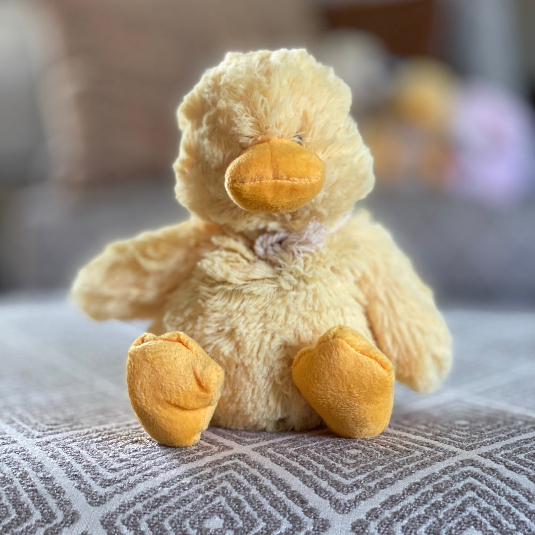 FROG JUNIOR WARMIES Cozy Plush Heatable Lavender Scented Stuffed Animal :  Toys & Games 