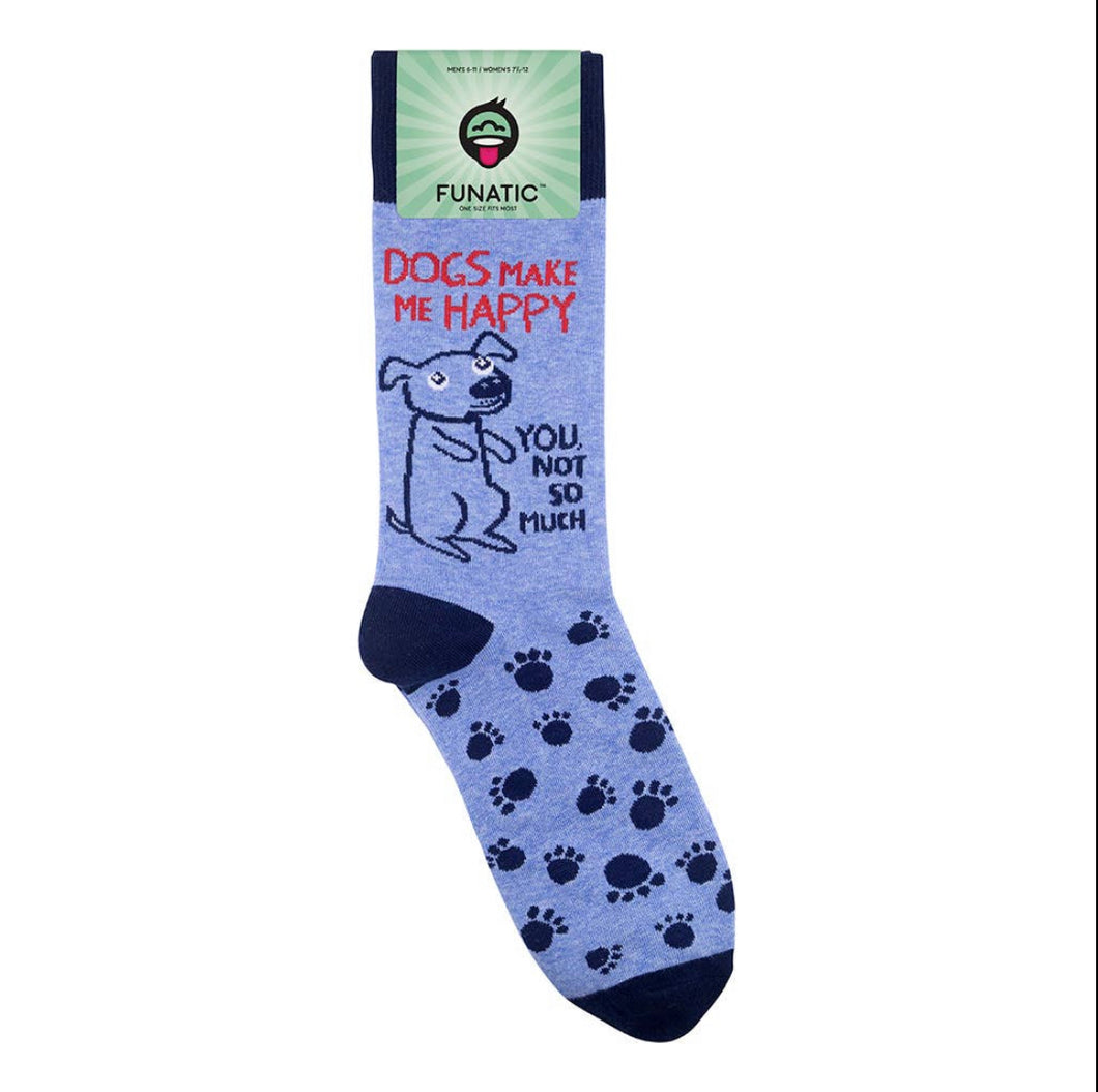 Socks - Dogs Make Me Happy