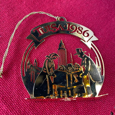 Tulsa Ornament / Souvenir - Tulsa 1986